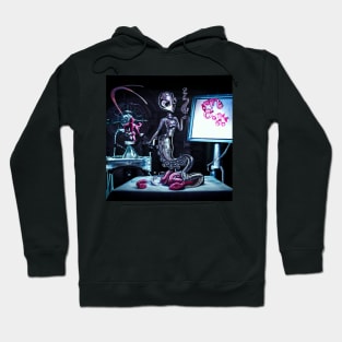 Tentacle imaging table Hoodie